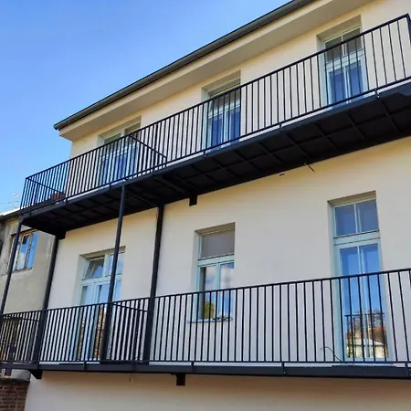 Art Nouveau Apartment With Garden In Pisek Exterior photo