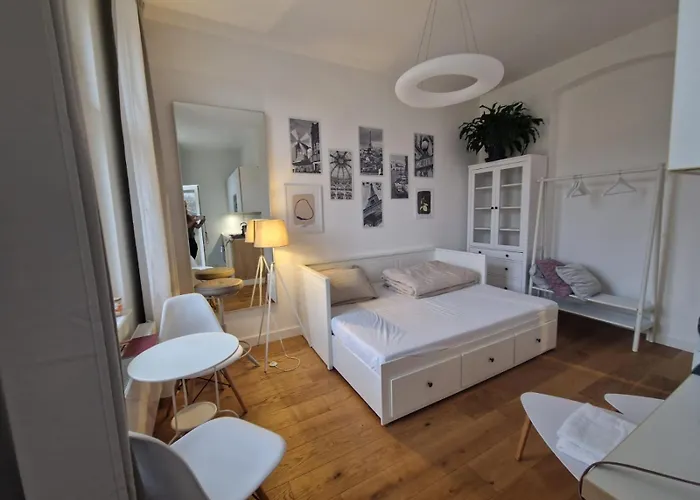 Art Nouveau Apartment With Garden In Pisek